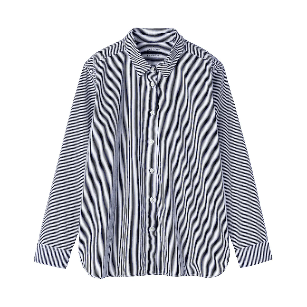 Washed Broadcloth 100% Cotton Long Sleeve Shirt - Image 3