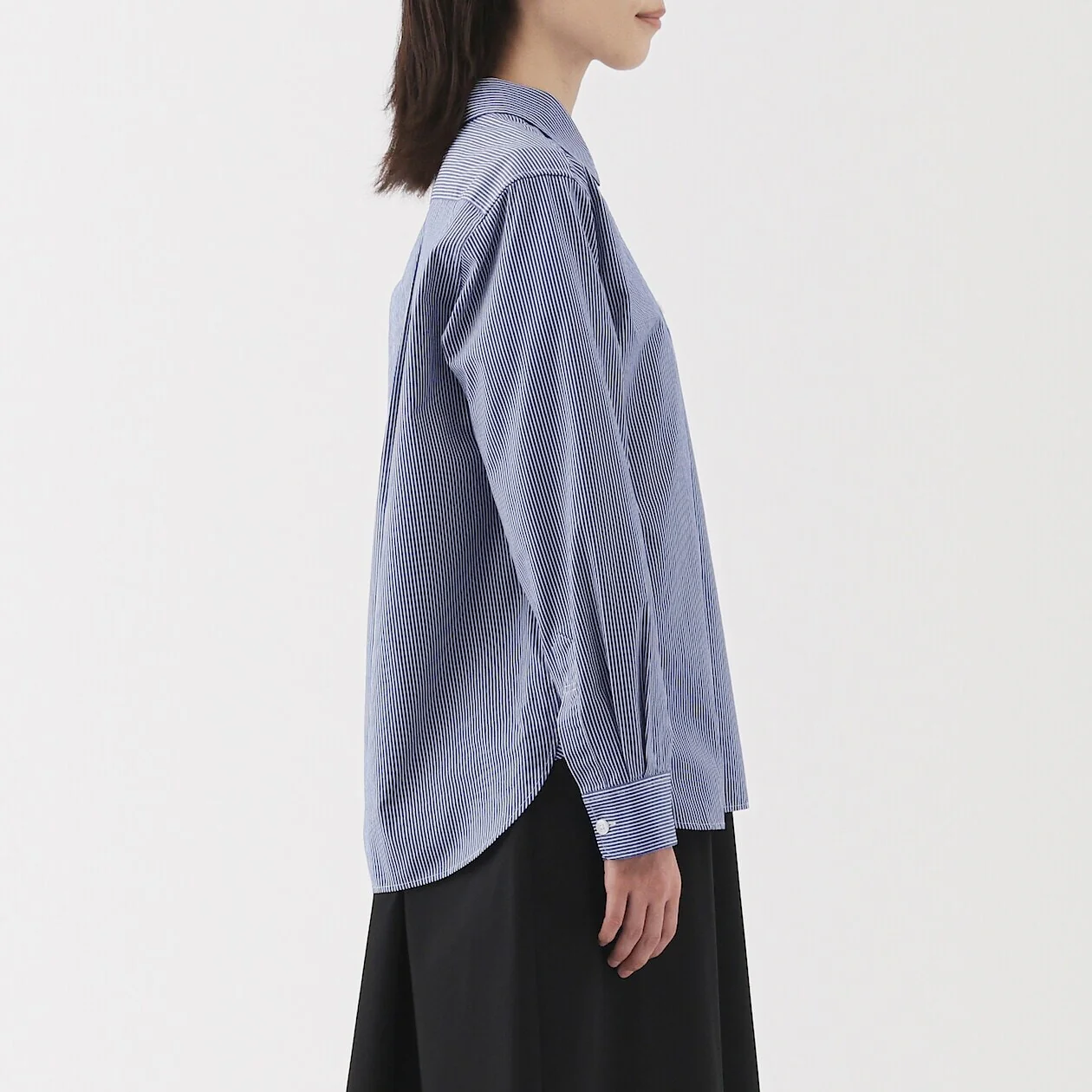 Washed Broadcloth 100% Cotton Long Sleeve Shirt - Image 30