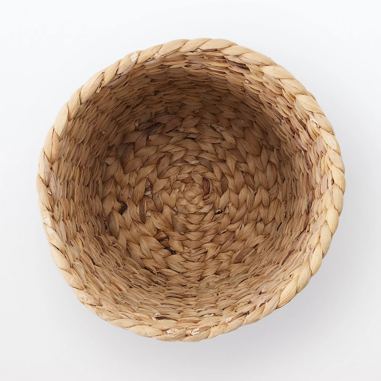 Water Hyacinth Round Basket - Deep - Image 3