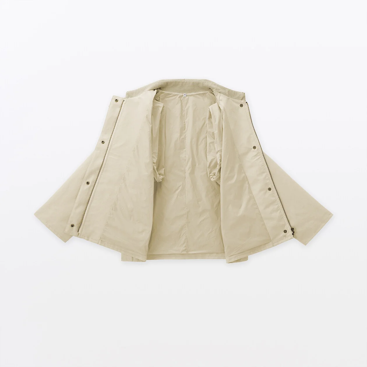 Water Repellent Corduroy Collar Short Blouson - Image 18