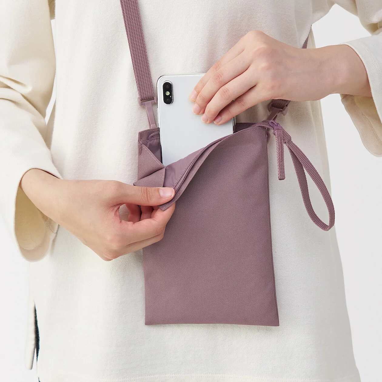 2-Way Water Repellent Mini Satchel Bag - Image 51