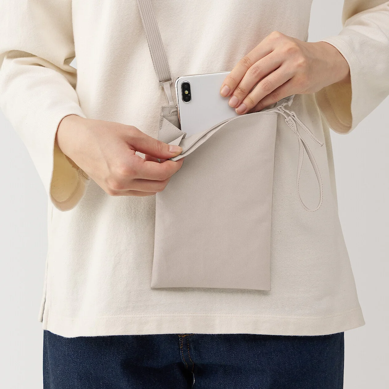 2-Way Water Repellent Mini Satchel Bag - Image 9