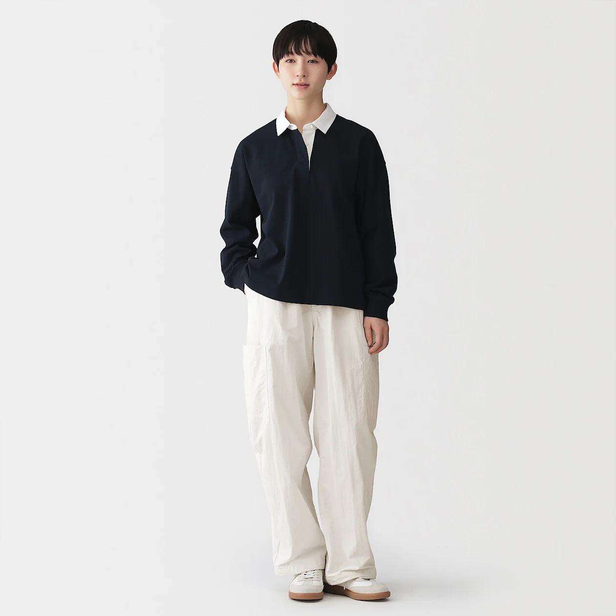 Water Repellent Utility Easy Wide-Fit Pants - Image 2