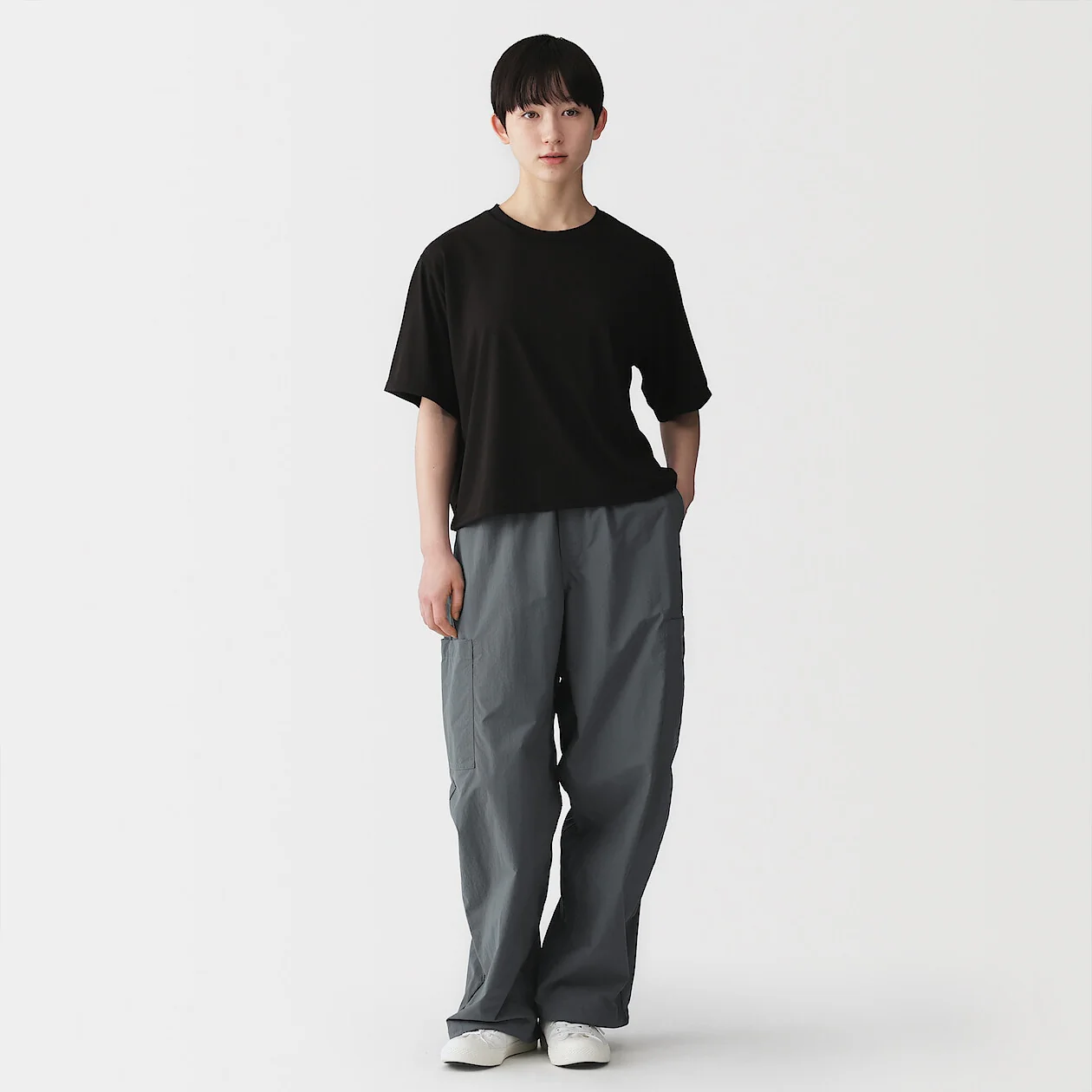 Water Repellent Utility Easy Wide-Fit Pants - Image 8