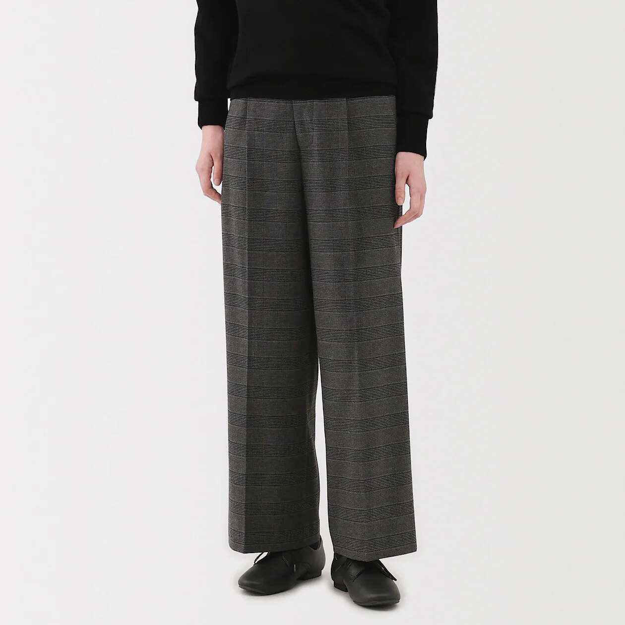 Brushed Straight Pants