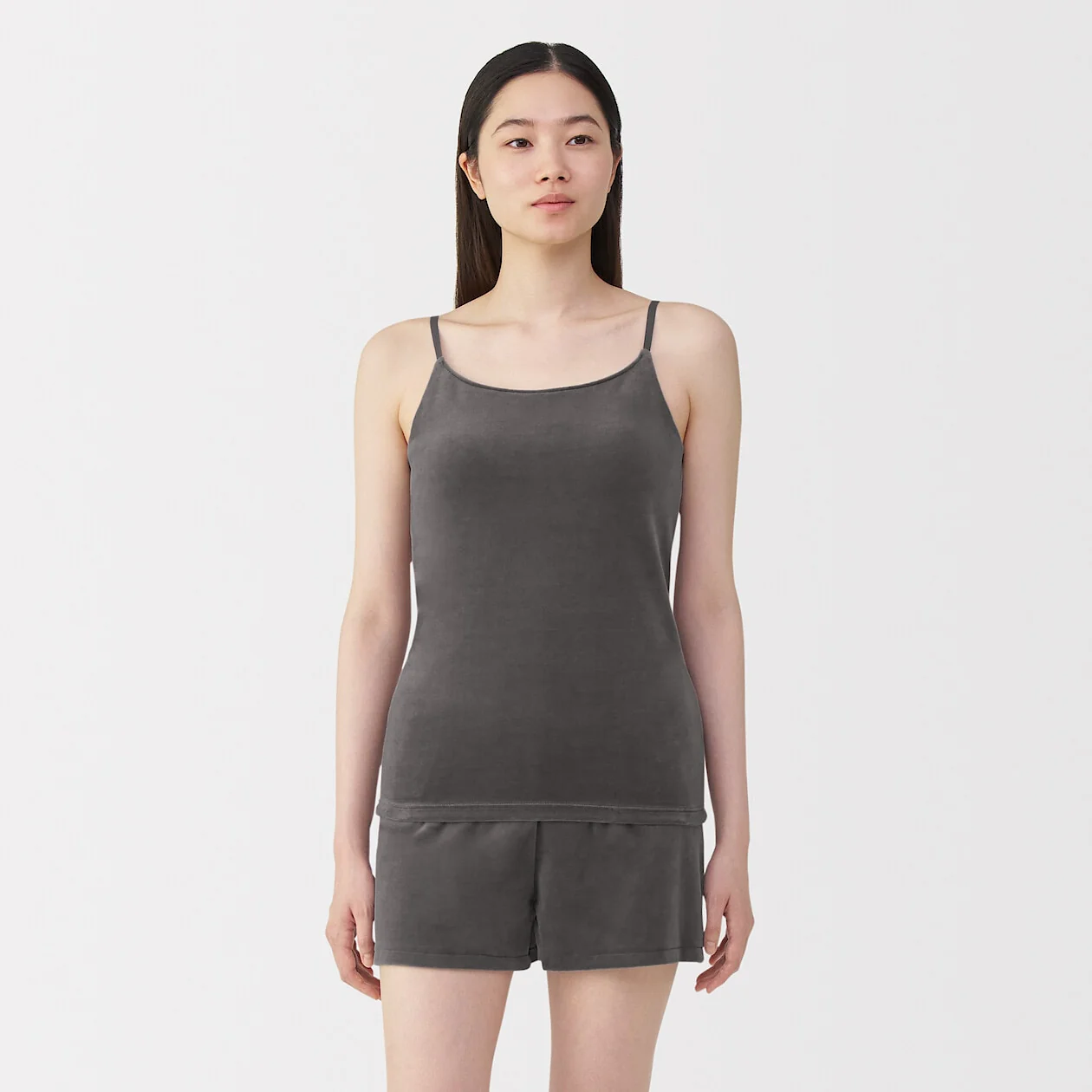 Cotton Velour Bra Camisole - Image 11