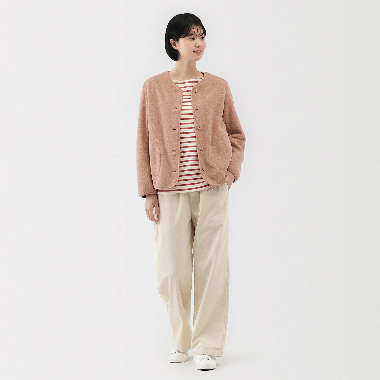 Easy Recycled Fleece Cardigan - Image 15
