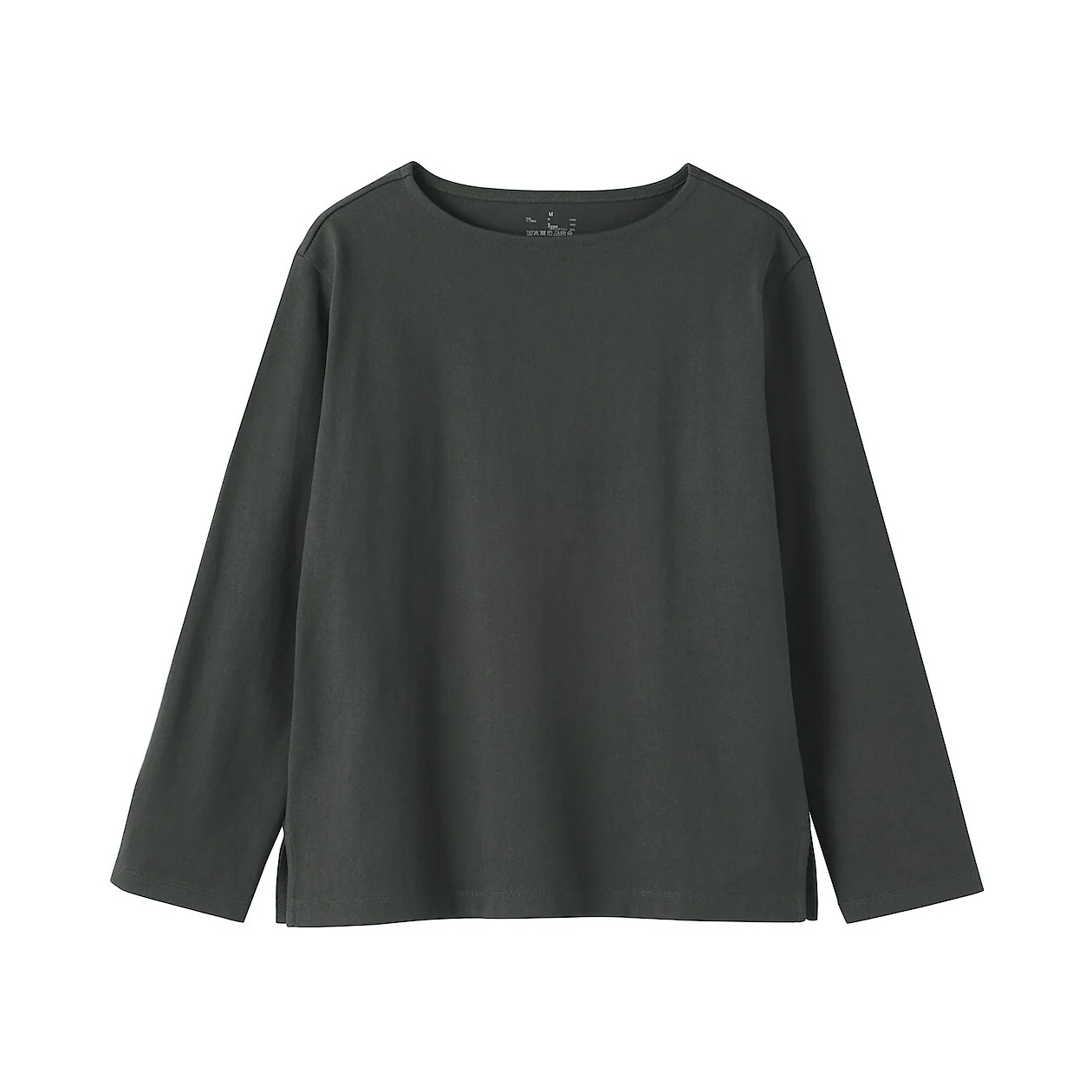 Heavyweight Boatneck Long Sleeve T-Shirt - Image 17