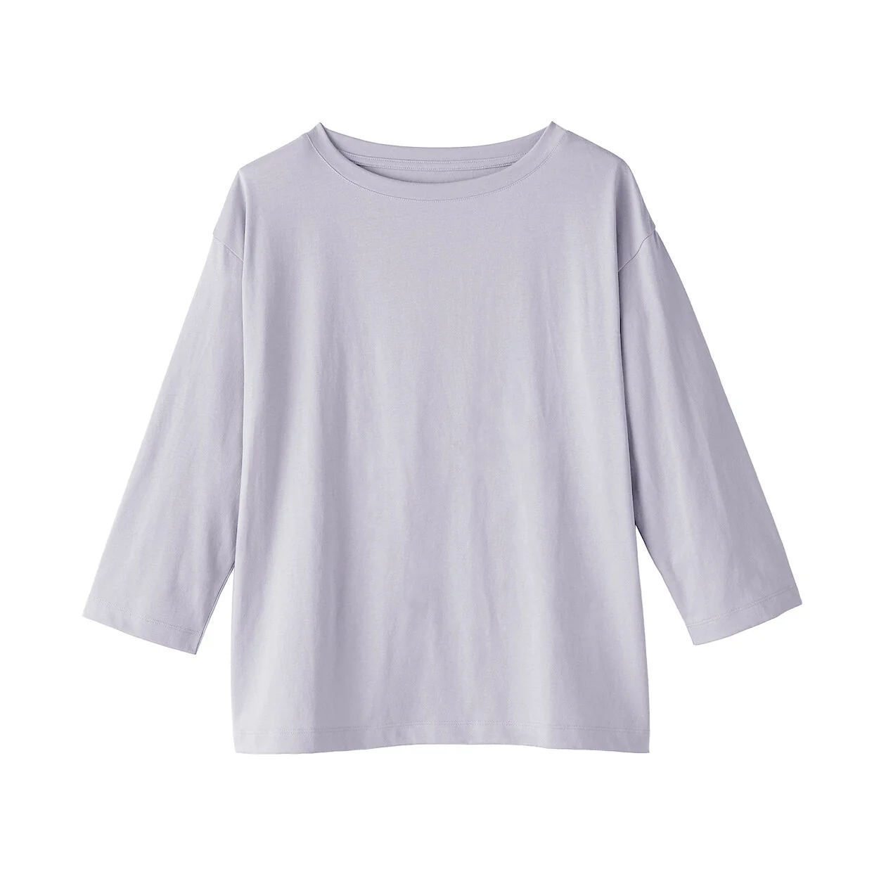 Jersey Boatneck 3/4 Sleeve T-Shirt - Image 3