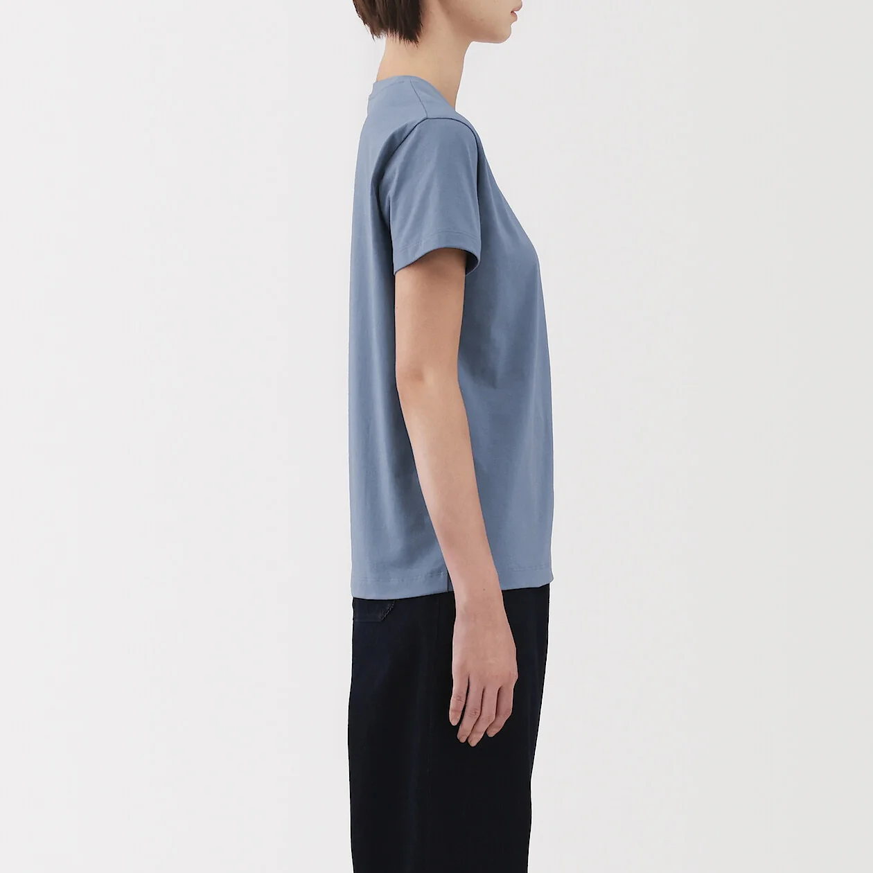 Jersey Crewneck Short Sleeve T-Shirt - Image 3