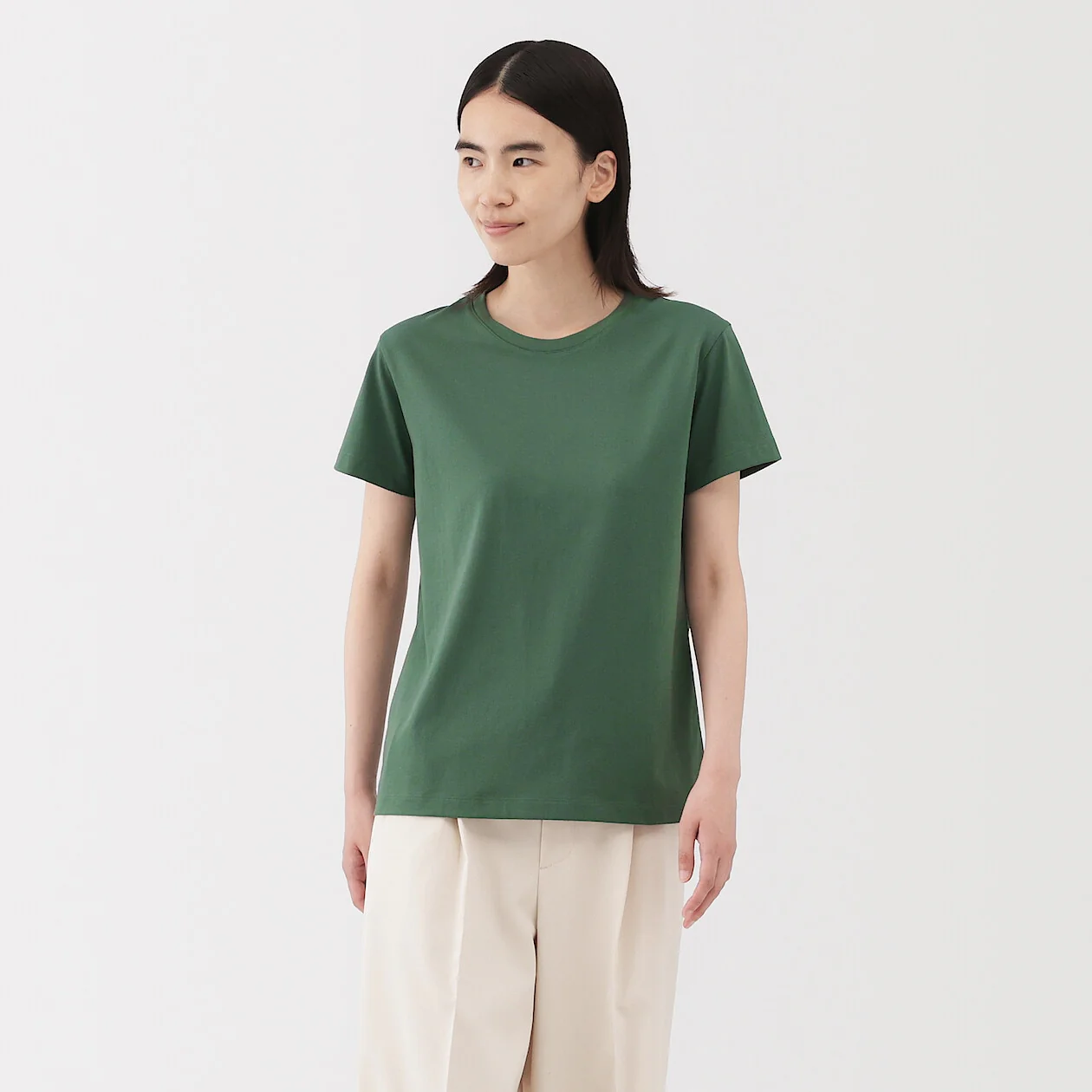 Jersey Crewneck Short Sleeve T-Shirt - Image 41