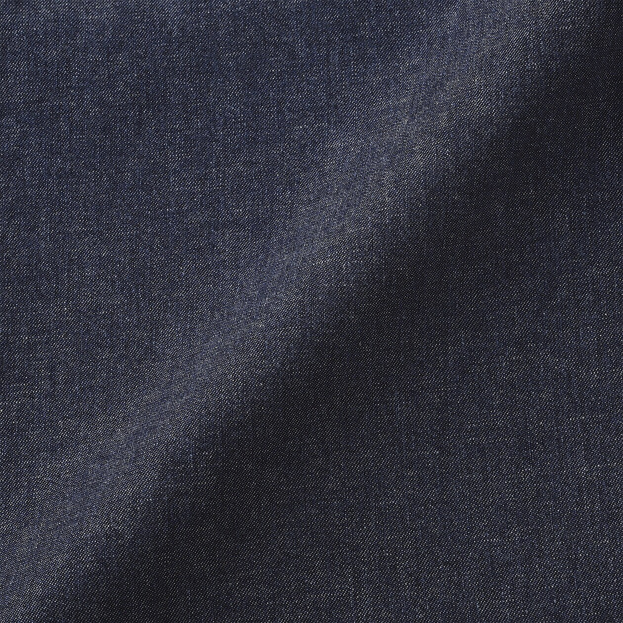 Kapok Blended Lightweight Denim Long Sleeve Dress - Image 10