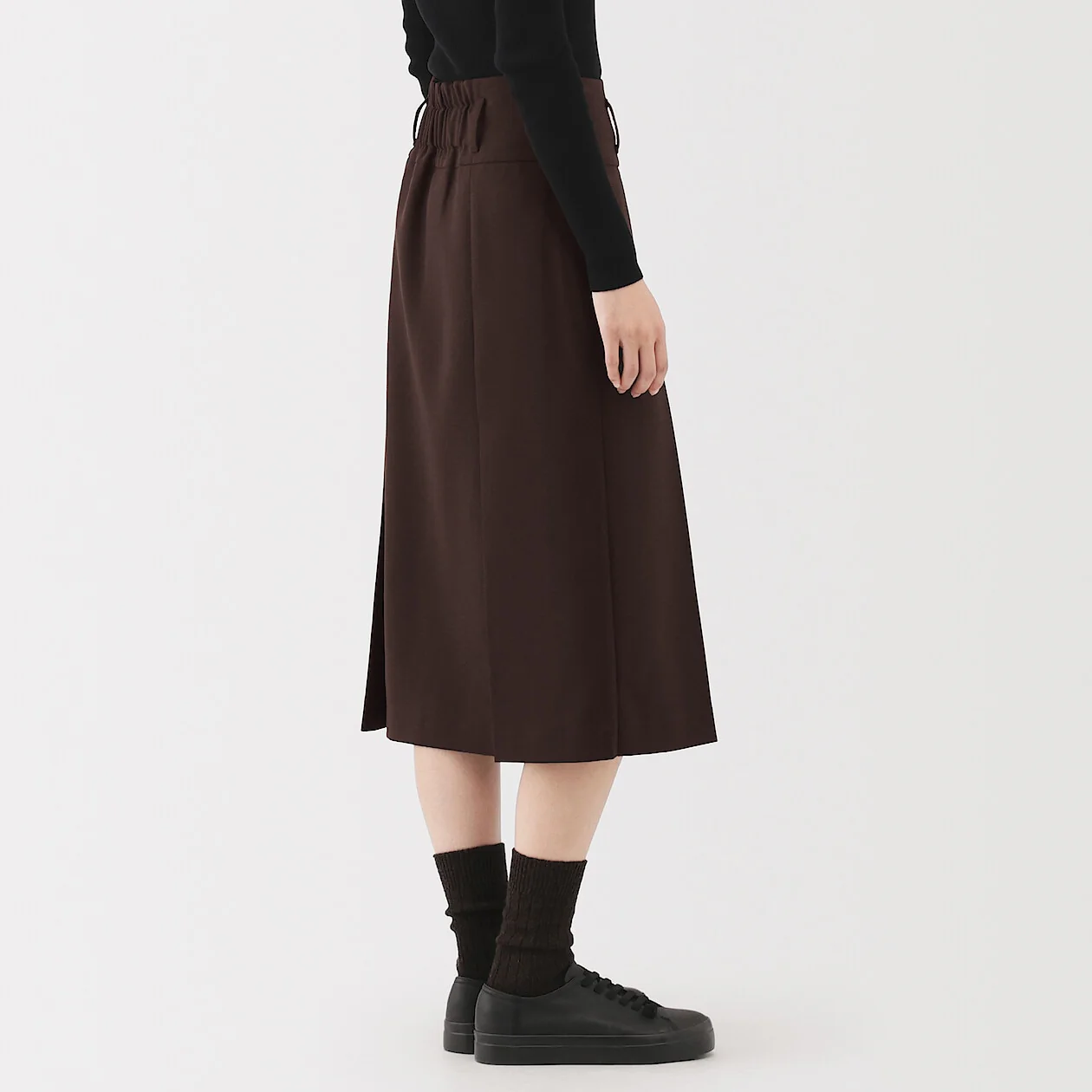 Midi Skirt with Belt Loops - Image 3