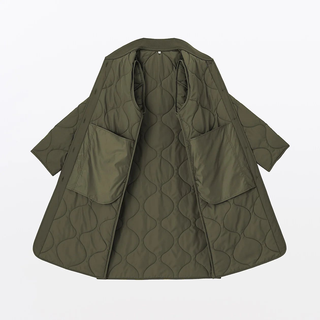 Padded Quilted Coat - Image 7