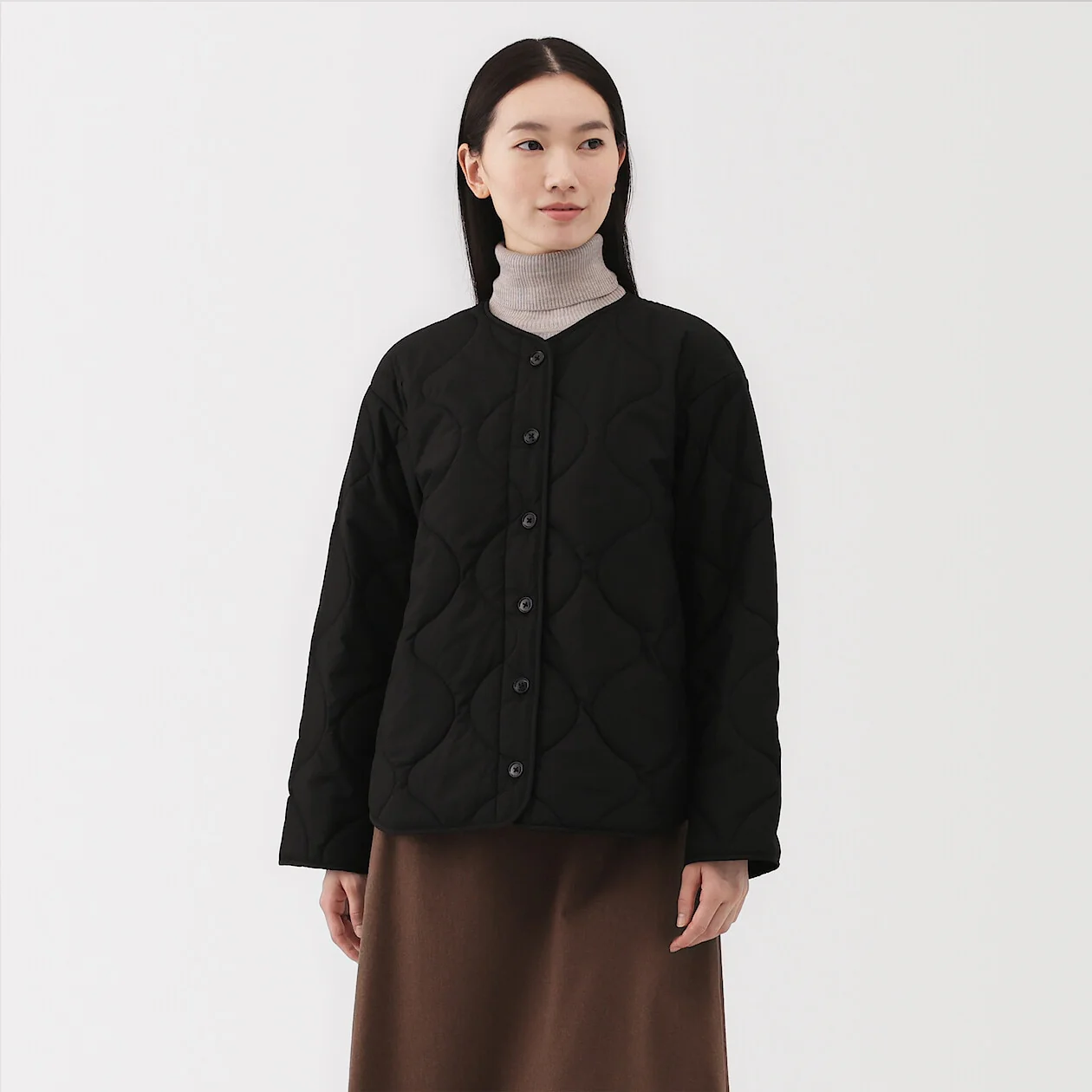 Padded Quilted Jacket - Image 10