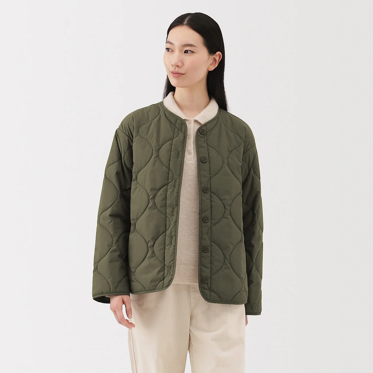 Padded Quilted Jacket - Image 15