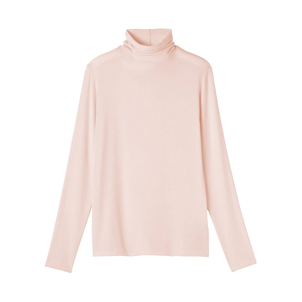 Sheer Turtleneck Long Sleeve T-Shirt - Image 26