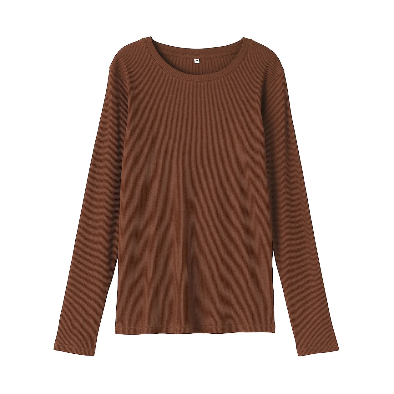 Smooth Ribbed Long Sleeve T-Shirt - Image 11