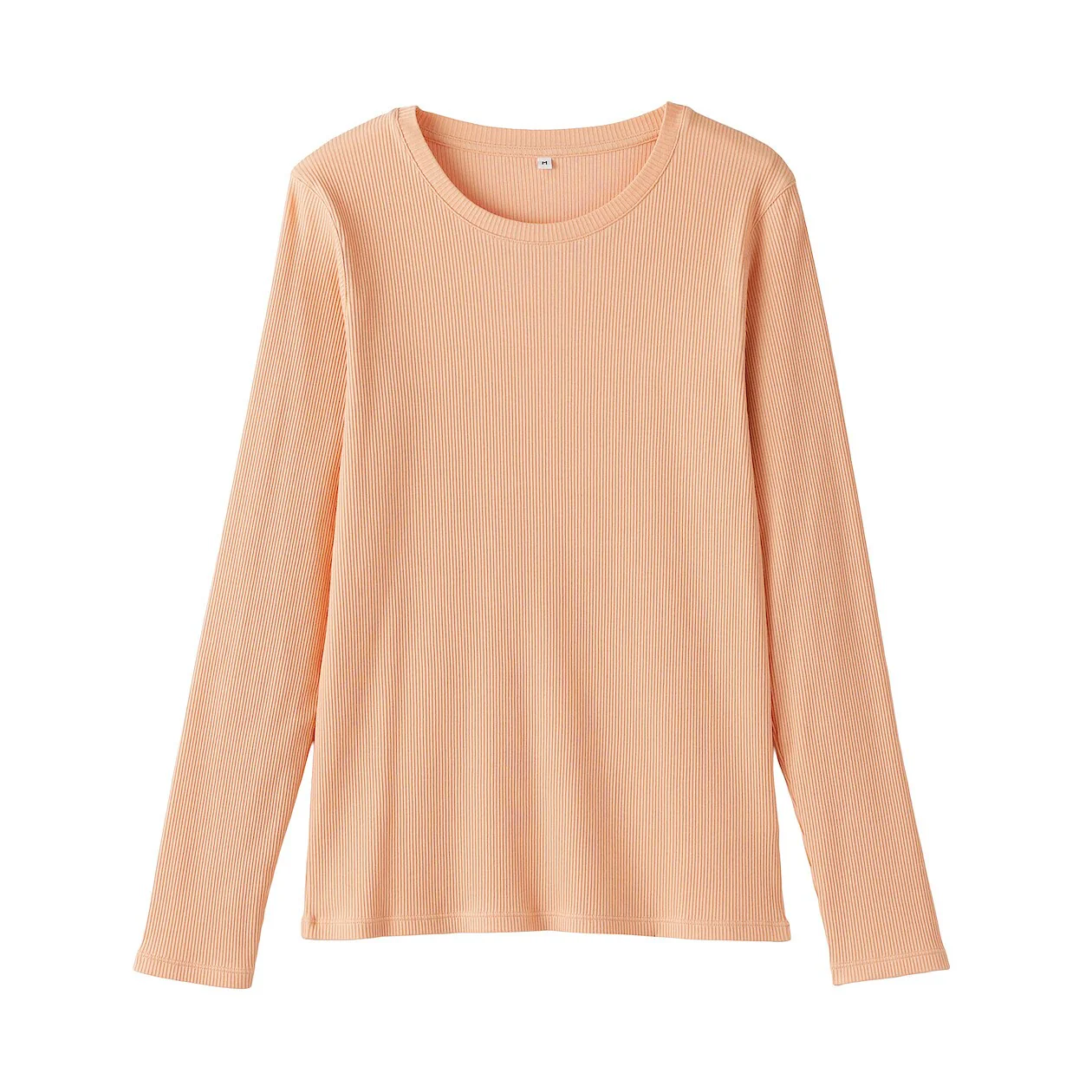 Smooth Ribbed Long Sleeve T-Shirt - Image 29