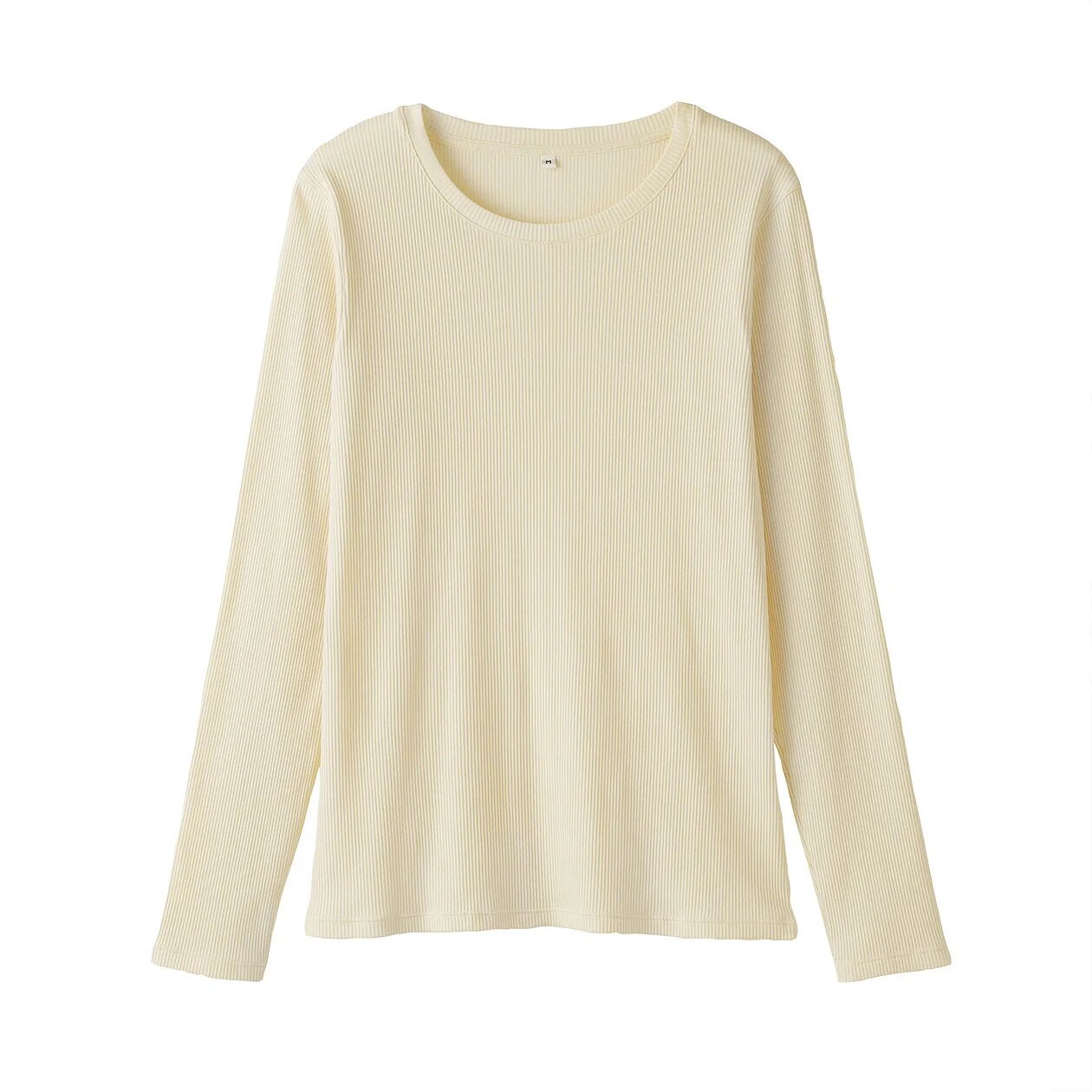 Smooth Ribbed Long Sleeve T-Shirt - Image 32