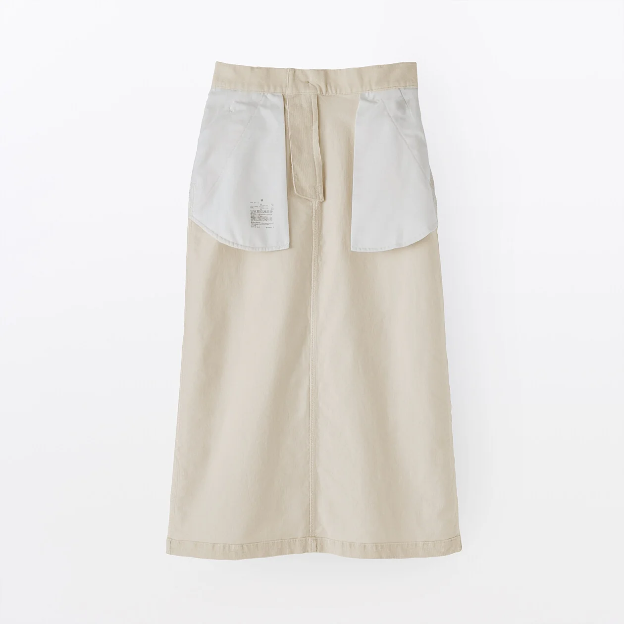 Stretch Corduroy Midi Skirt - Image 4