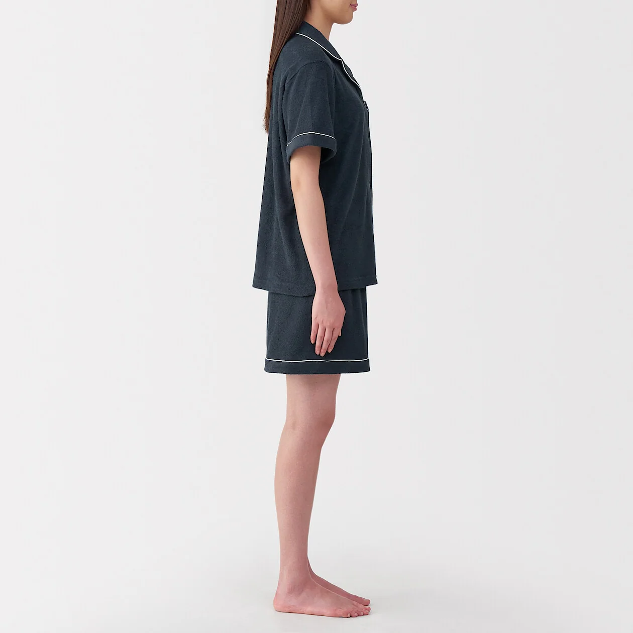 Terry Towelling Short Sleeve Pyjamas - Image 21