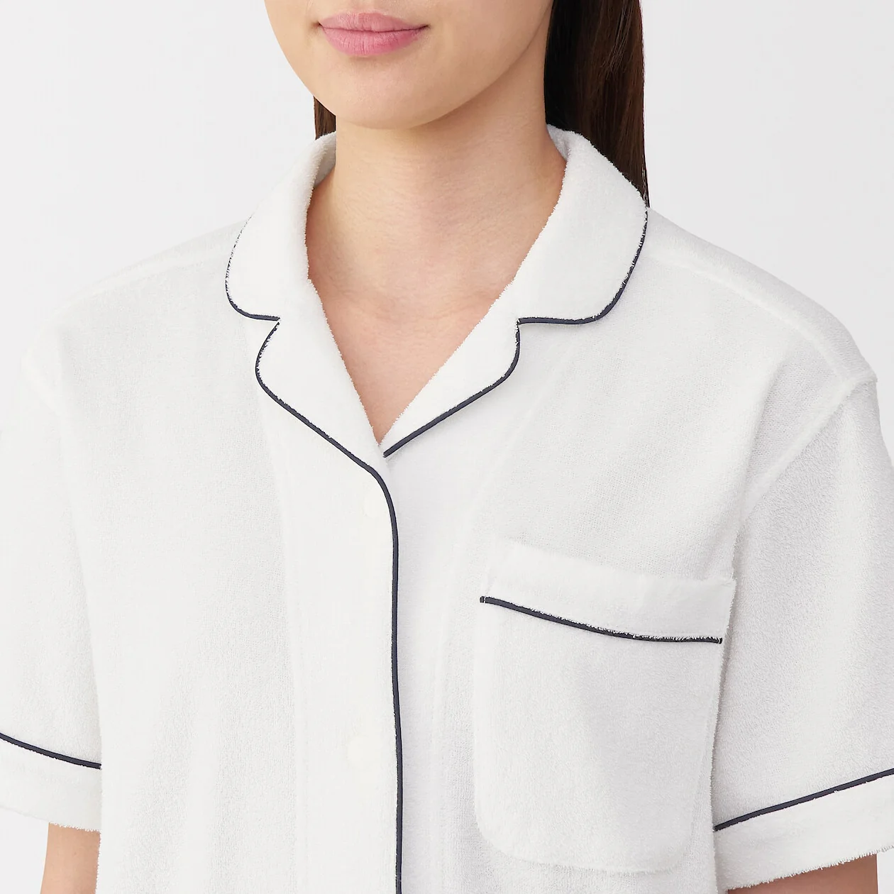 Terry Towelling Short Sleeve Pyjamas - Image 41