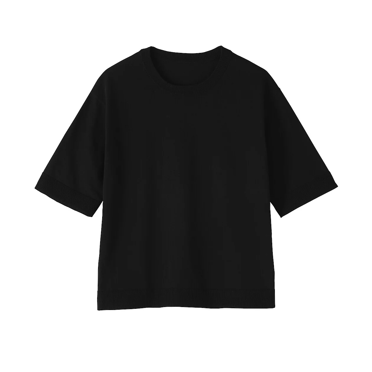 UV Protection High Twisted Cotton Half Sleeve Sweater - Image 10