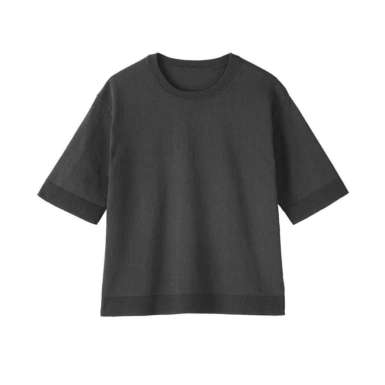 UV Protection High Twisted Cotton Half Sleeve Sweater - Image 6