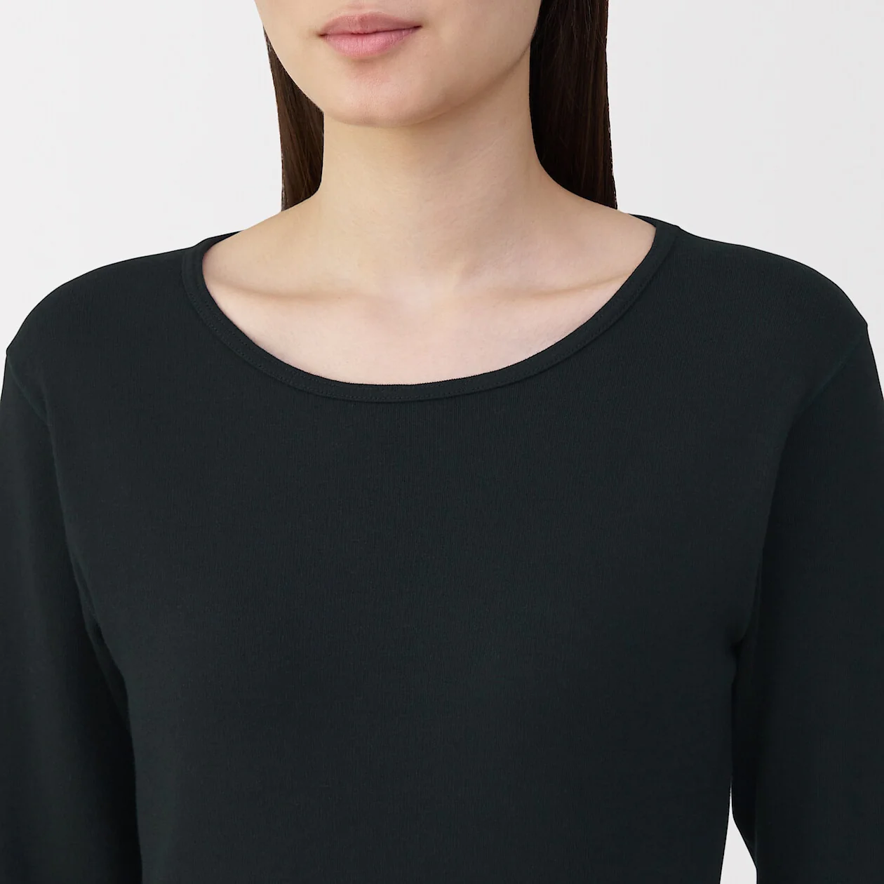 Warm Cotton and Wool Long-Sleeve T-Shirt - Image 13