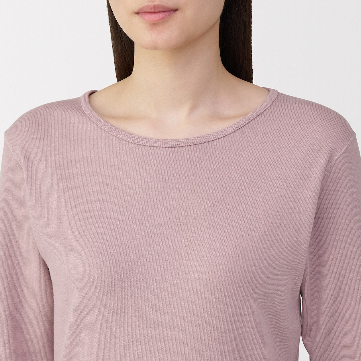 Warm Cotton and Wool Long-Sleeve T-Shirt - Image 21