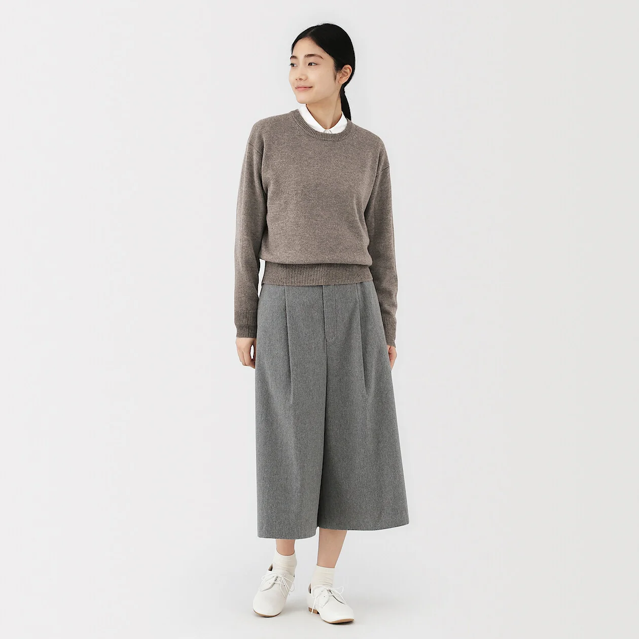 Washable Wool Mid-Gauge Crewneck Sweater - Image 25