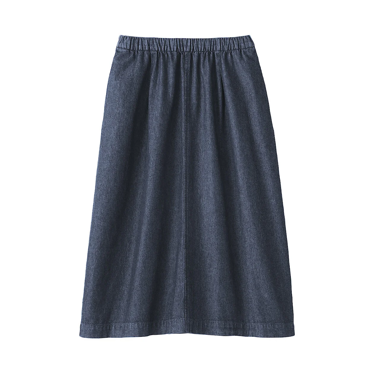 Washed Denim Easy Skirt - Image 10