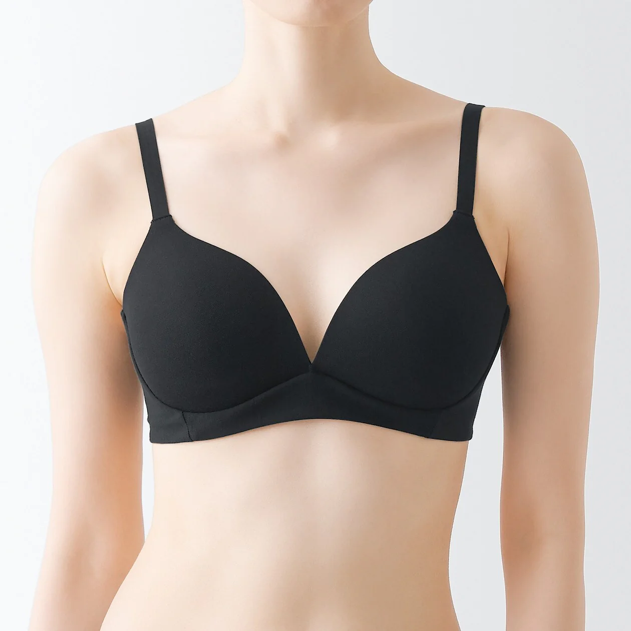 Wireless Molded Bra with No Hooks