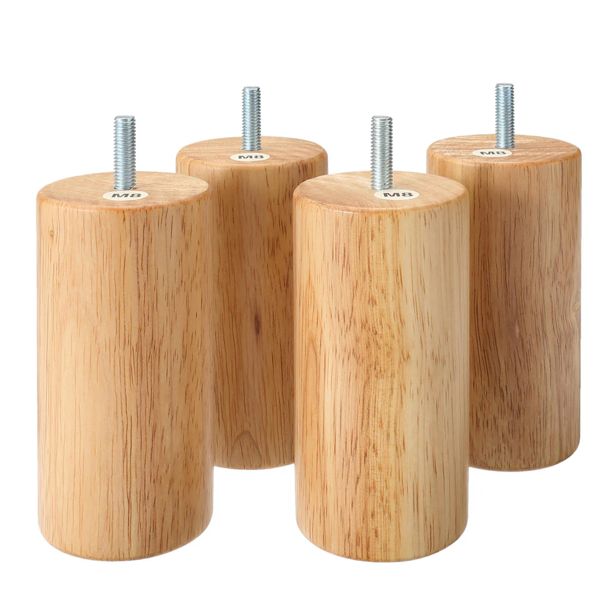 Wooden Bed Frame Legs - 12cm