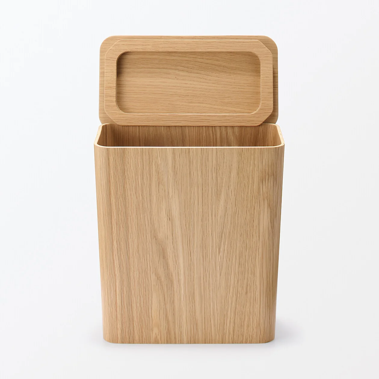 Wooden Dust/Rubbish Bin Lid - Rectangular - Image 2