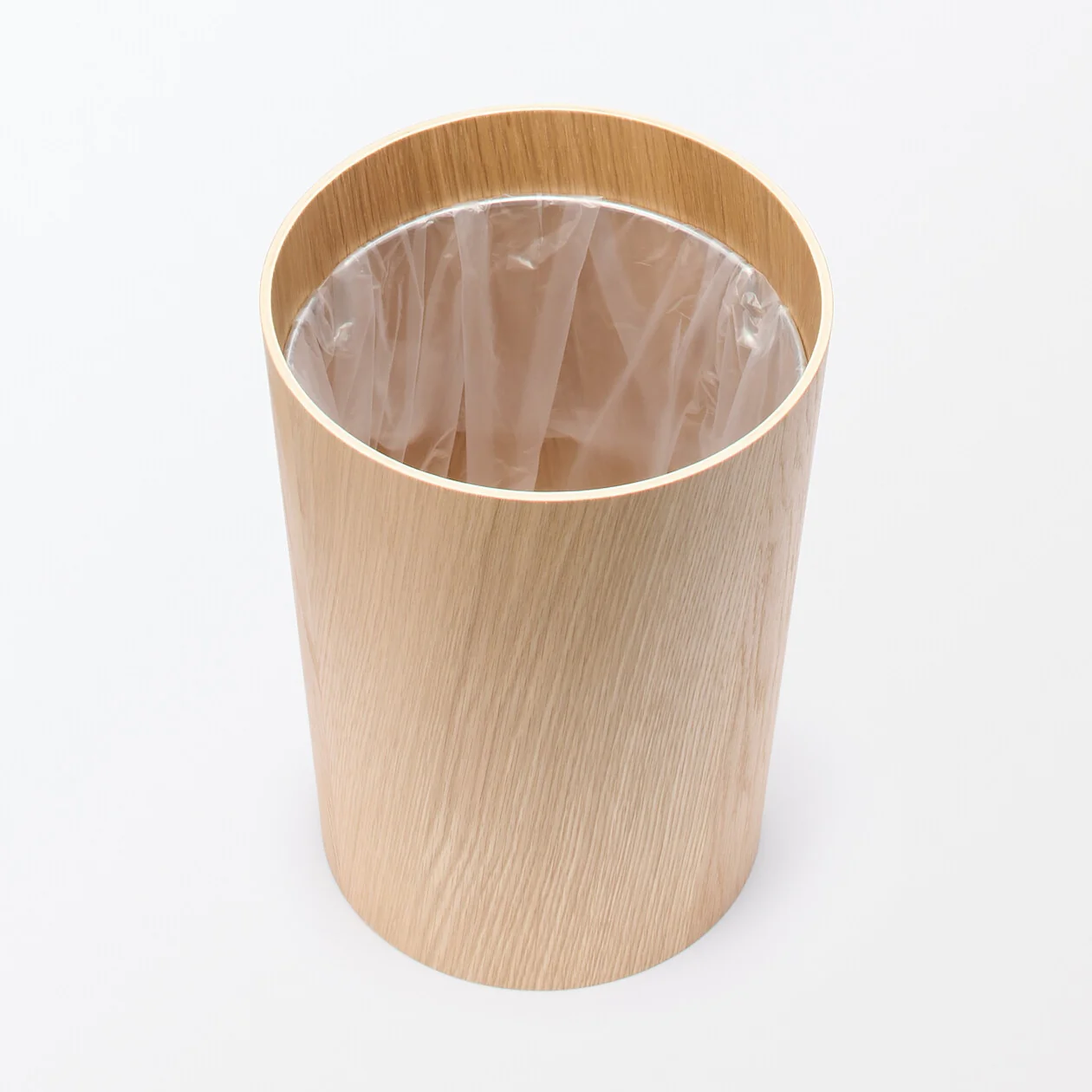 Wooden Dust/Rubbish Bin - Round - Image 5
