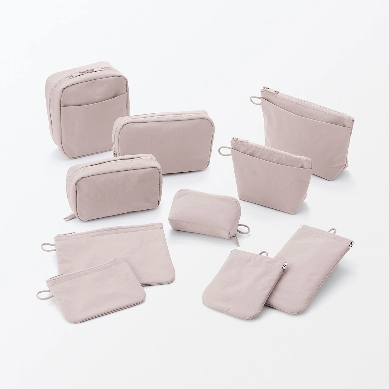 Wrinkled Nylon Flat Pouch - Image 12