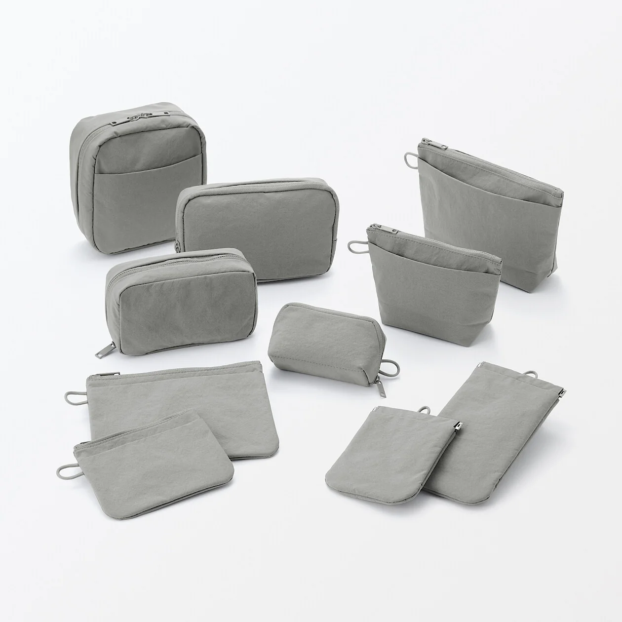 Wrinkled Nylon Flat Pouch - Image 30