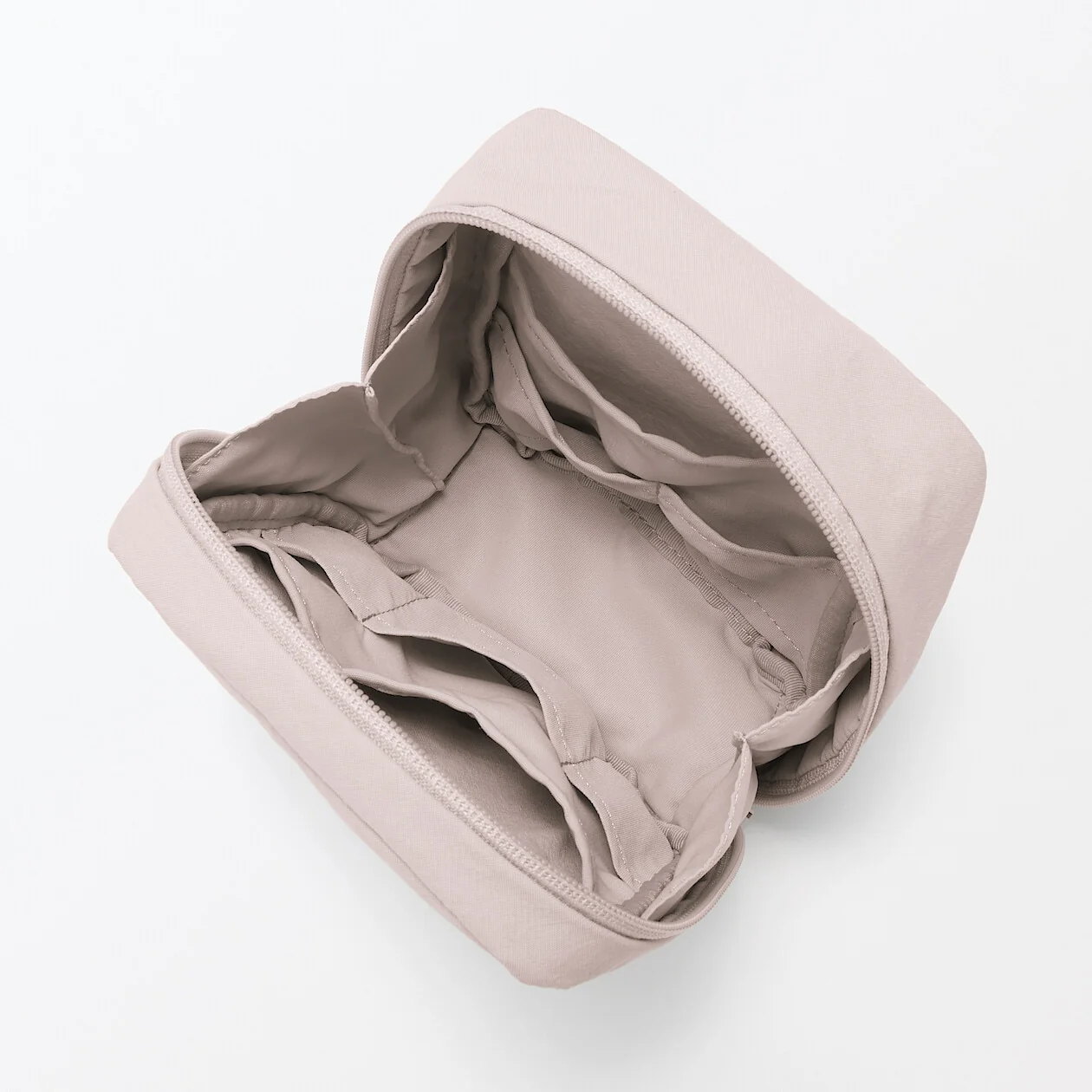Wrinkled Nylon Wide-Opening Square Pouch - Image 18