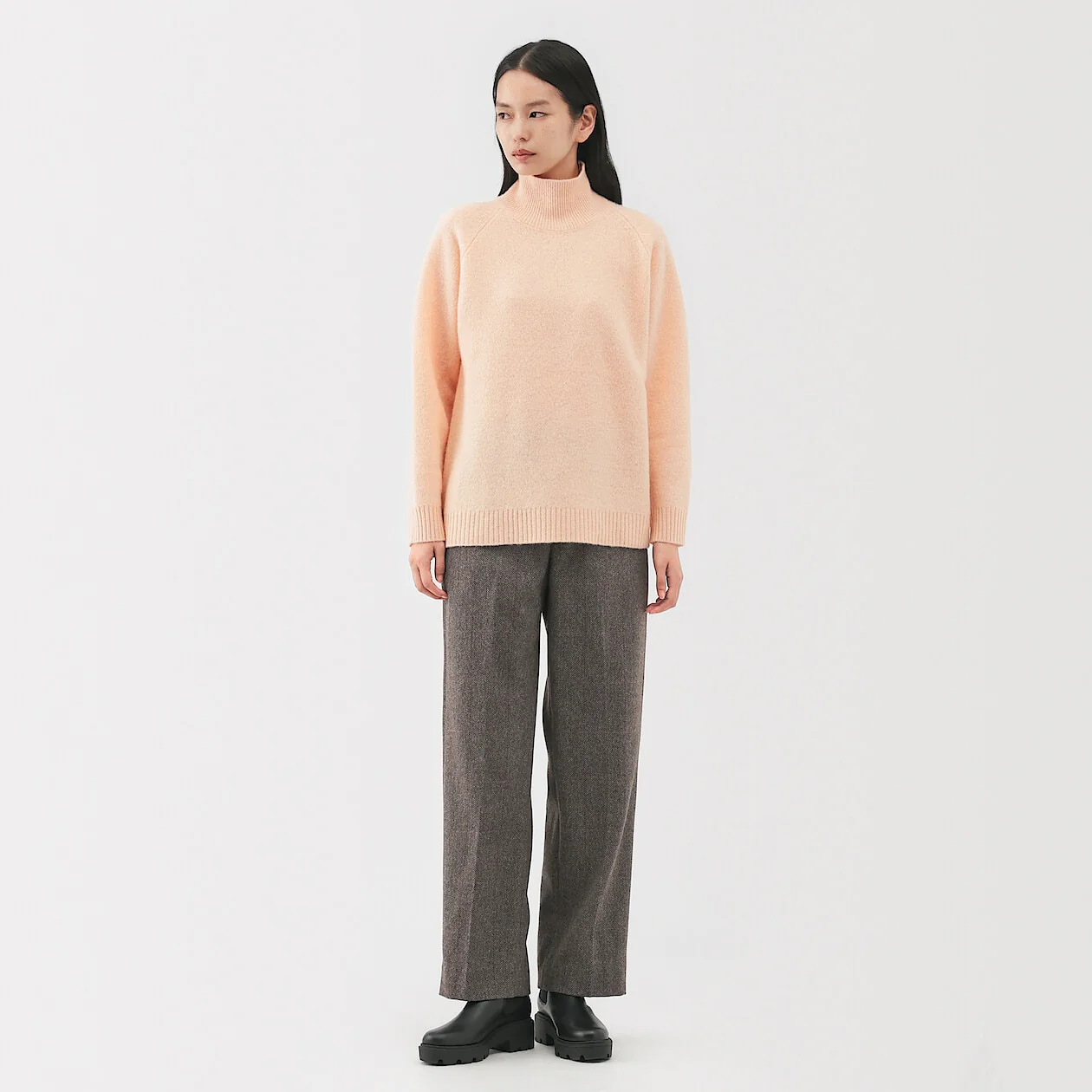 Yak Blended Turtleneck Sweater - Image 2