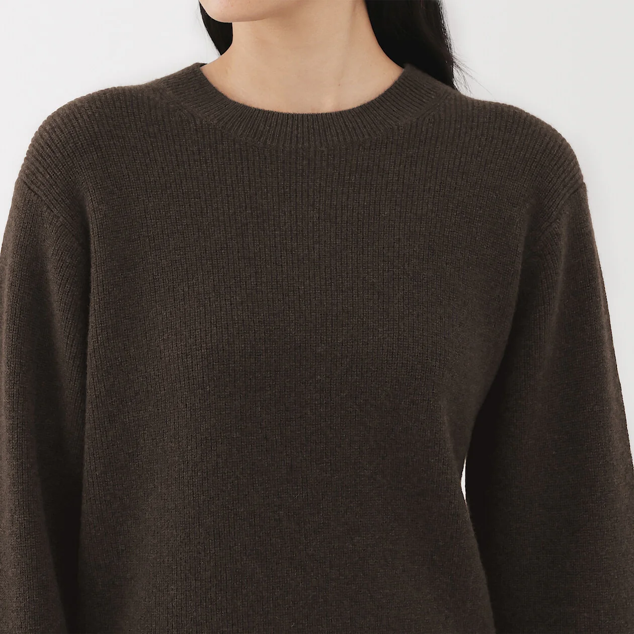Yak Rib Stitch Crewneck Sweater - Image 5